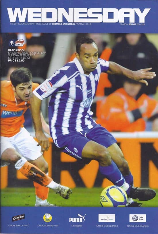 Sheffield Wednesday FC  v Blackpool FC